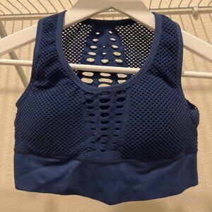 Zella HOT Seamless Sports Bra Breathable Comfortable Yoga Crop Top Vest Size M